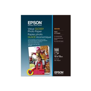 Epson 10x15cm fotopapir Glossy - 183g - 100 ark